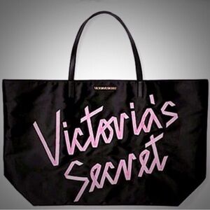 Victoria's Secret Pink Ribbon Tote Shoulder Bag